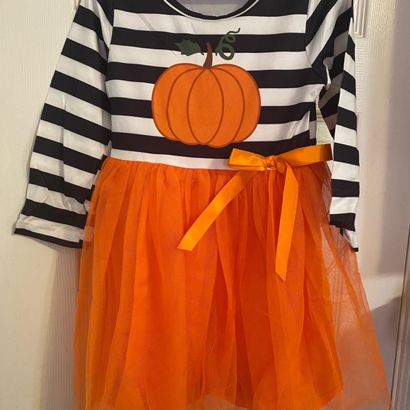 New Pumpkin Tutu Dress - Picture 3 of 16